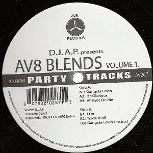 DJ AP – Av8 Blends Vol 1