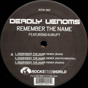 DEADLY VENOMS – Remember The Name