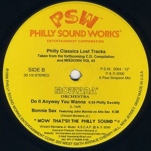 MONTANA ORCHESTRA – Philly Classics Lost Tracks
