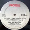 THE SHOWBOYS - The Ten Laws Of Rap