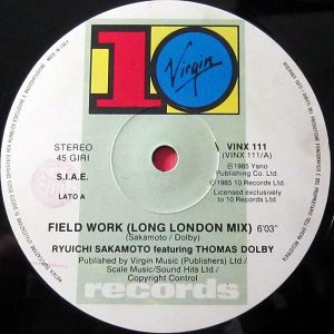RYUICHI SAKAMOTO feat THOMAS DOLBY - Field Work