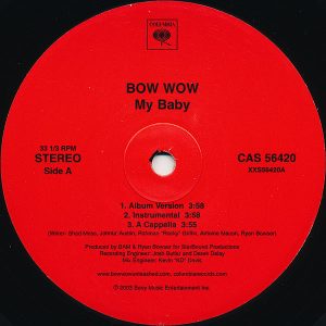 BOW WOW - My Baby/Get It Poppin'