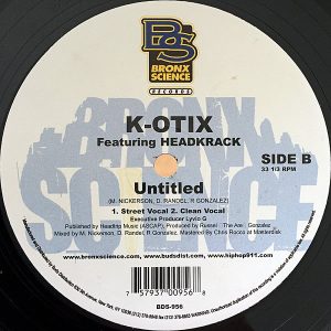 K-OTIX feat HEADKRACK – Love Story/Untitled
