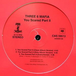 THREE 6 MAFIA – You Scared Part II