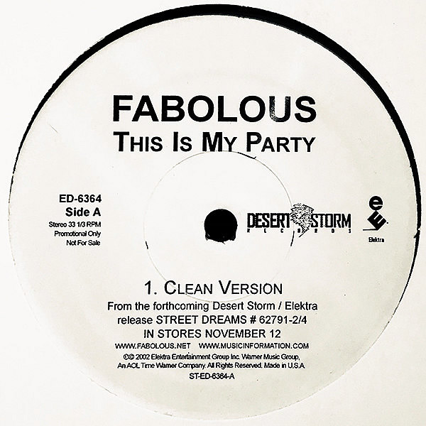 FABOLOUS - This Is My Party