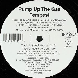 TEMPEST - Pump Up The Gas