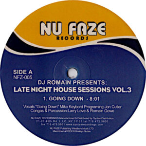 DJ ROMAIN Late Night House Sessions Vol 3 The Broken Session