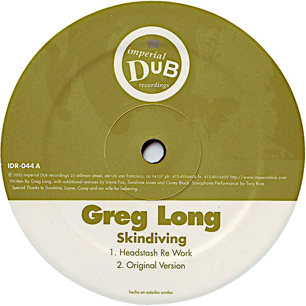 GREG LONG Skindiving