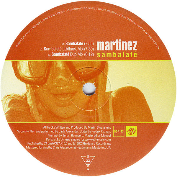 MARTINEZ Sambalate'