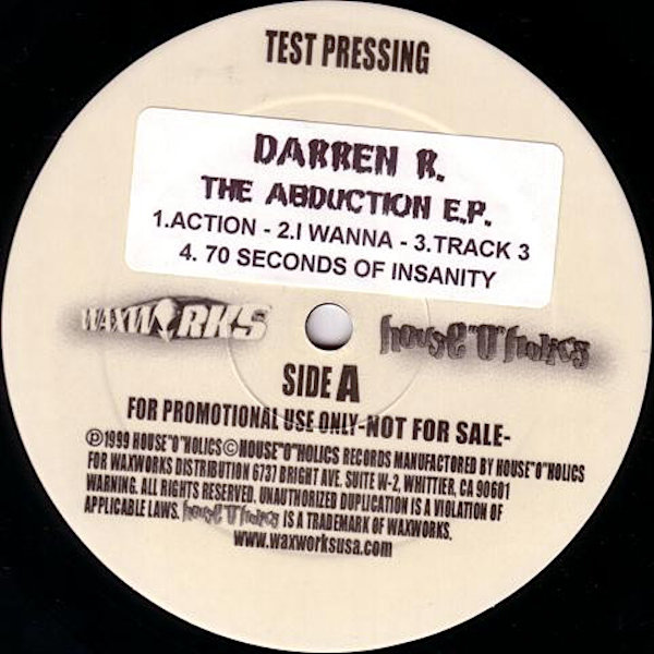 DARREN R – Abduction EP