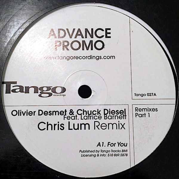 OLIVIER DESMET, CHUCK DIESEL & BLAKKAT feat LATRICE BARNETT – Remixes Part 1