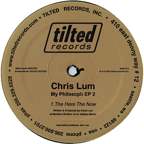 CHRIS LUM – My Philosoph EP 2