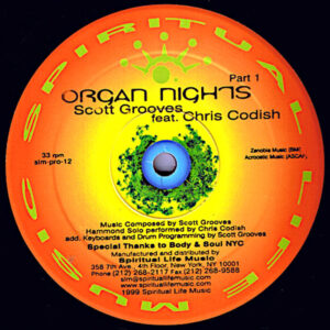 SCOTT GROOVES feat CHRIS CODISH Organ Nights Part 1
