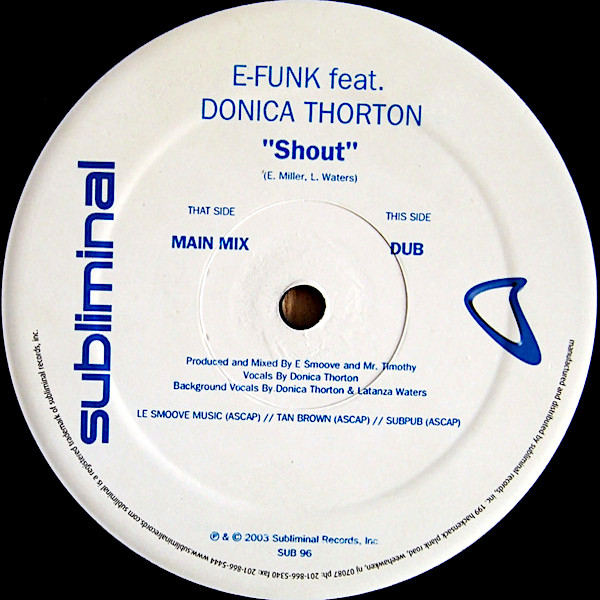 E-FUNK feat DONICA THORTON Shout