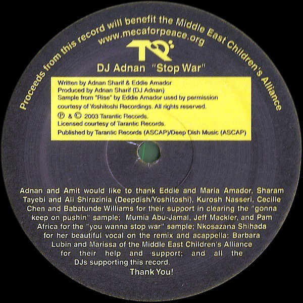 DJ ADNAN Stop War