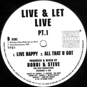 BOBBY & STEVE – Live & Let Live Part 1
