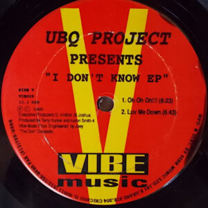 UBQ PROJECT presents – I Don’t Know EP