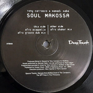 TONY CARRASCO & MAMADI KABA – Soul Makossa