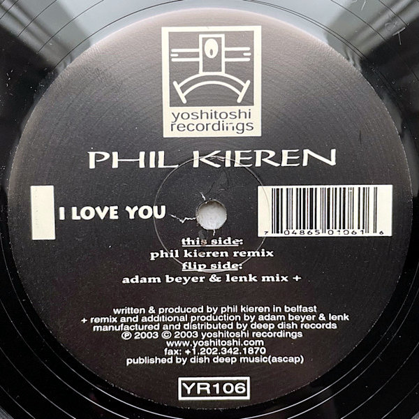 PHIL KIEREN I Love You