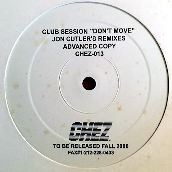 CLUB SESSION – Don’t Move