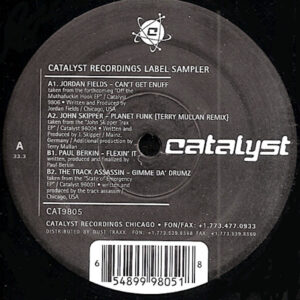 VARIOUS Catalyst Recordings Label Sampler