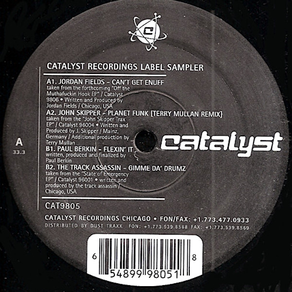 VARIOUS – Catalyst Recordings Label Sampler
