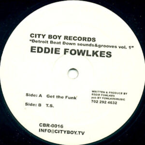 EDDIE FOWLKES Detroit Beat Down Sounds & Grooves Vol 1