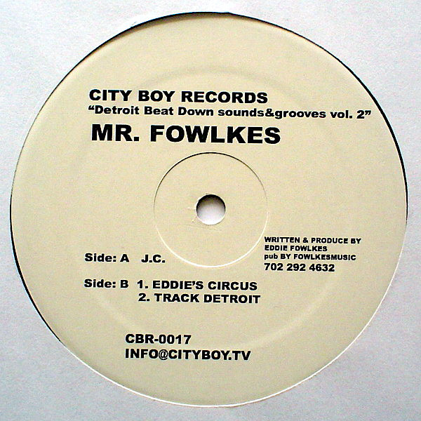 EDDIE FOWLKES – Detroit Beat Down Sounds & Grooves Vol 2