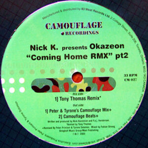 NICK K presents OKAZEON Coming Home Remixes Part 2