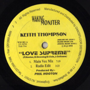 KEITH THOMPSON Love Supreme