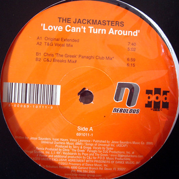 THE JACKMASTERS – Love Can’t Turn Around