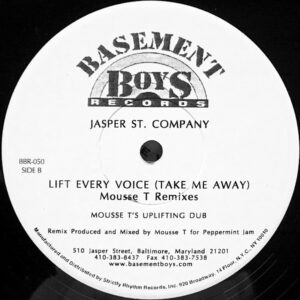 JASPER ST COMPANY – Lift Every Voice ( Take Me Away ) Remixes