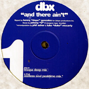 DBX – And There Ain’t