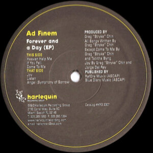 AD FINEM – Forever And a Day EP