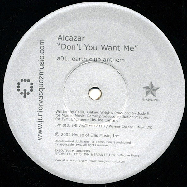 ALCAZAR – Don’t You Want Me