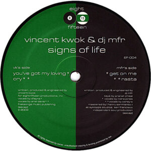 VINCENT KWOK & DJ MFR – Signs Of Life