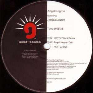 ANGEL NEGRON feat JESSICA LAUREN – Time Will Tell