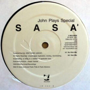 JOHN PLAYS SPECIAL – Sasa’