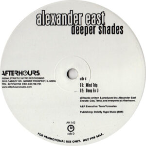 ALEXANDER EAST – Deeper Shades