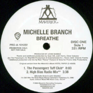 MICHELLE BRANCH – Breathe