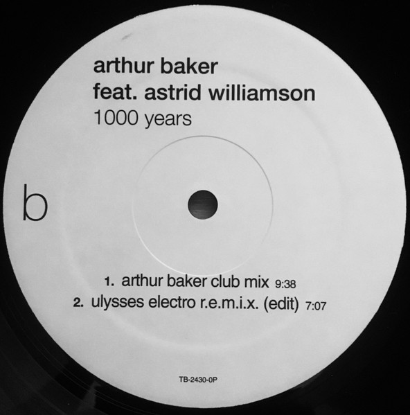 ARTHUR BAKER feat ASTRID WILLIAMSON – 1000 Years